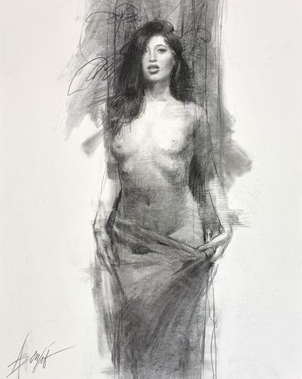 Estimation by Henry Asencio - Original on Paper